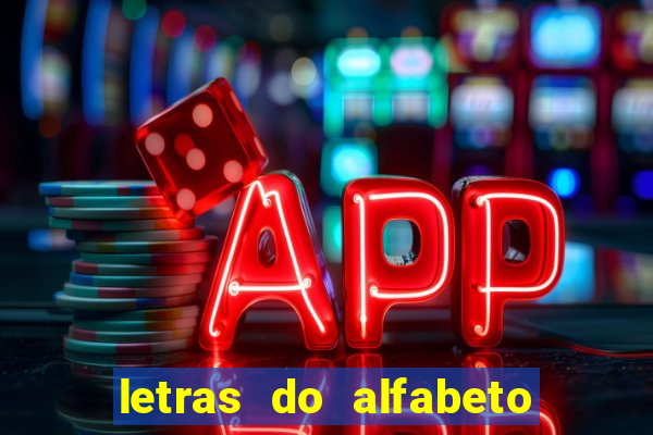 letras do alfabeto personalizadas para imprimir