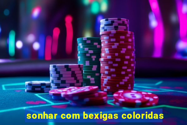 sonhar com bexigas coloridas