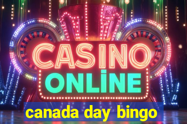 canada day bingo