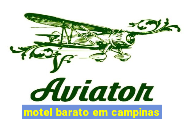 motel barato em campinas