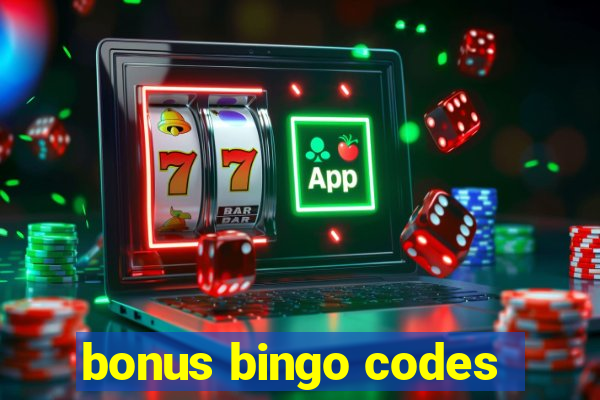 bonus bingo codes