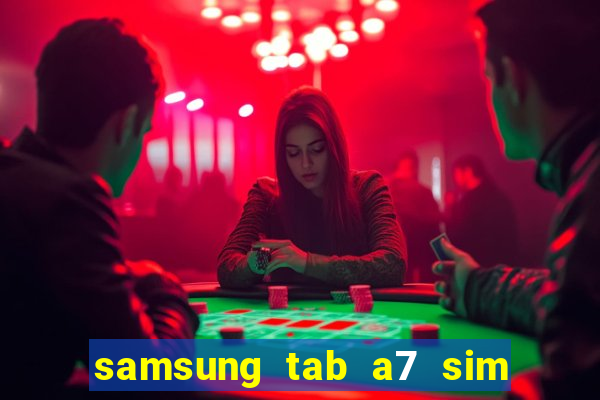 samsung tab a7 sim card slot