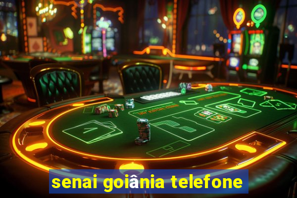 senai goiânia telefone