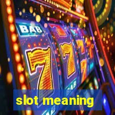 slot meaning