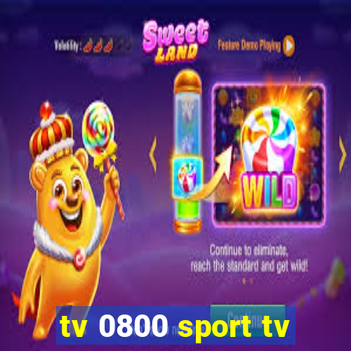 tv 0800 sport tv