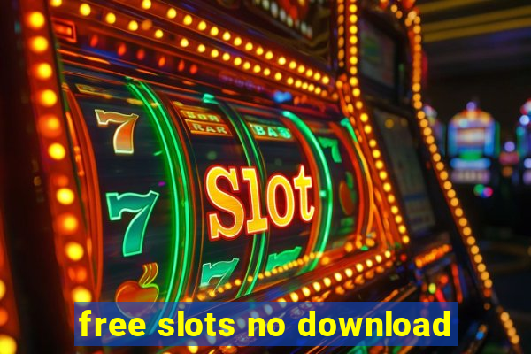 free slots no download