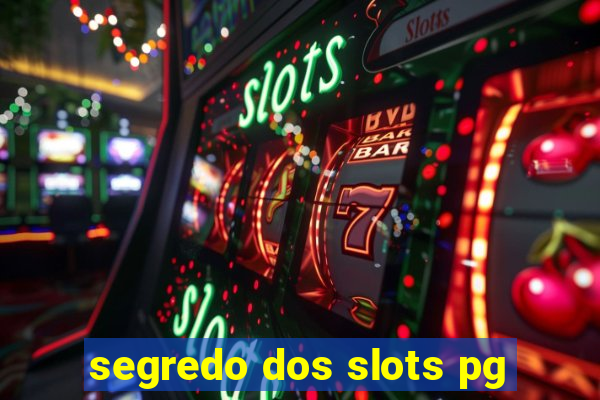 segredo dos slots pg