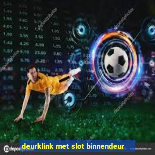 deurklink met slot binnendeur