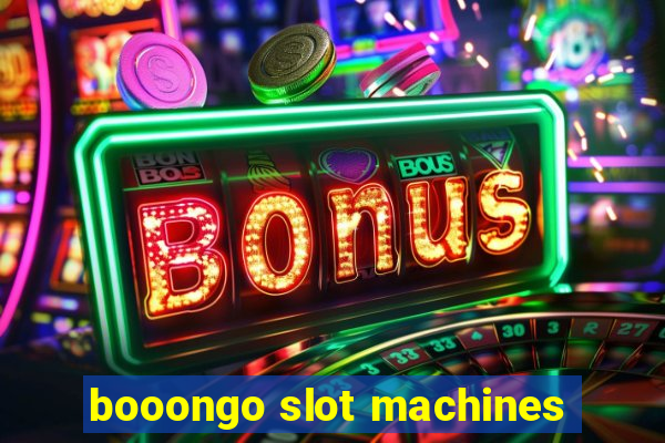 booongo slot machines