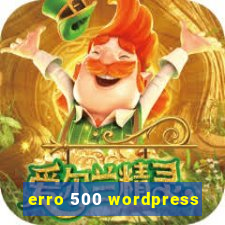 erro 500 wordpress