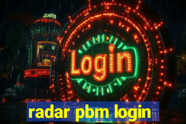 radar pbm login