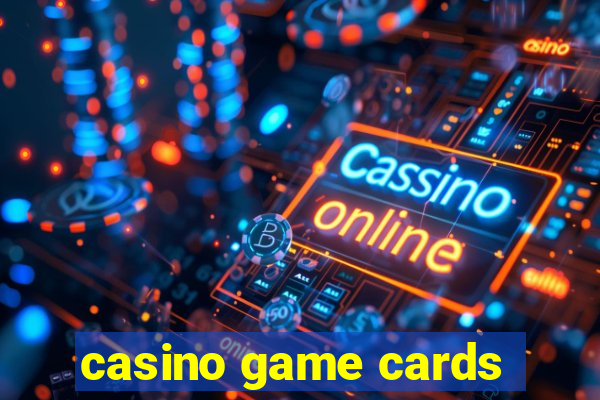 casino game cards