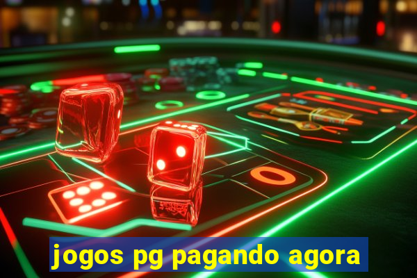 jogos pg pagando agora