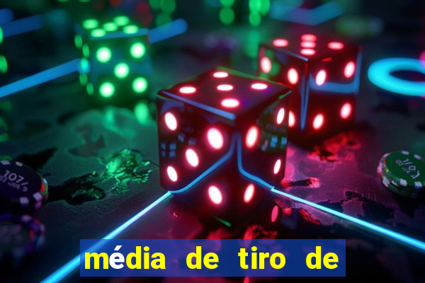 média de tiro de meta por jogo