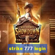 strike 777 login