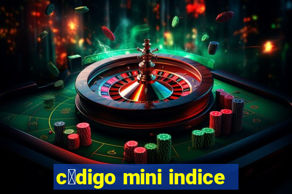 c贸digo mini indice