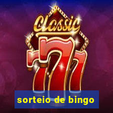 sorteio de bingo