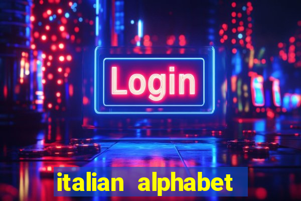 italian alphabet lore a