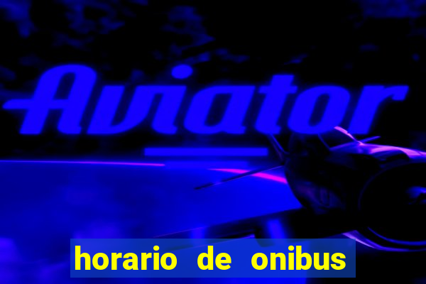 horario de onibus vila nova sao roque