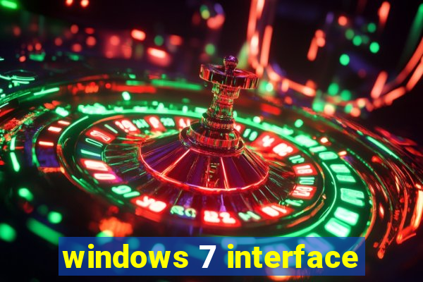 windows 7 interface