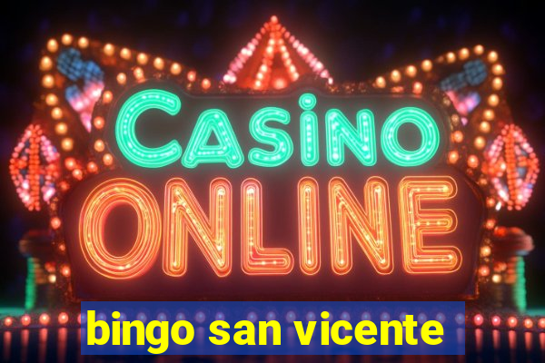 bingo san vicente