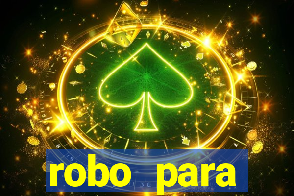 robo para plataforma de jogos