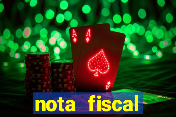 nota fiscal cruzeiro sp