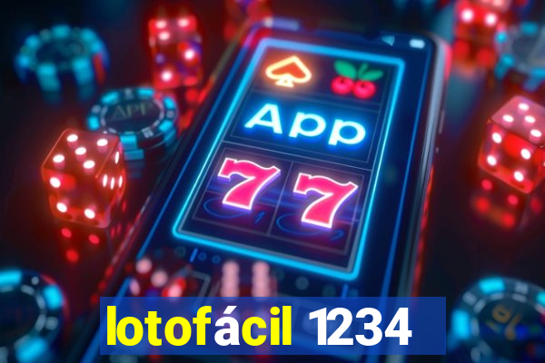 lotofácil 1234