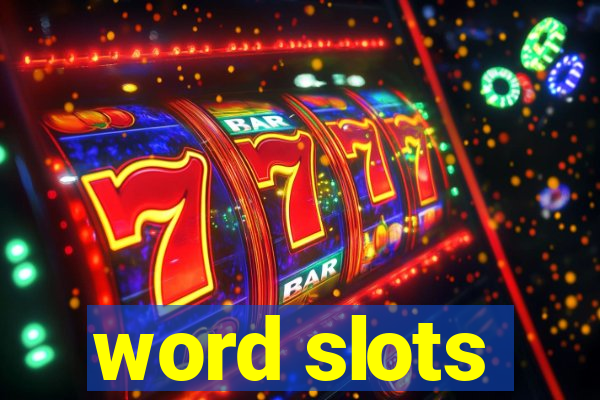 word slots