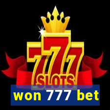 won 777 bet