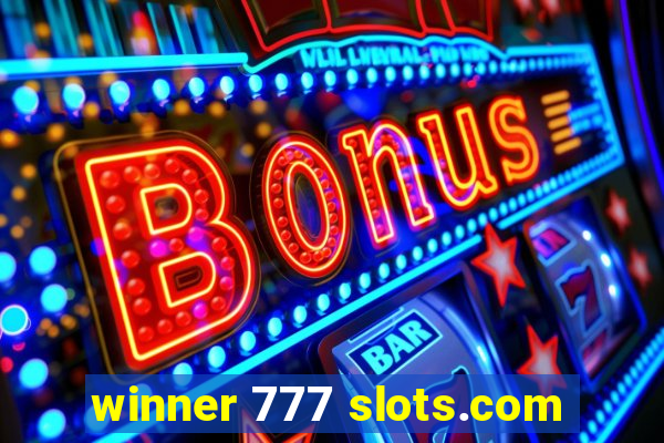 winner 777 slots.com