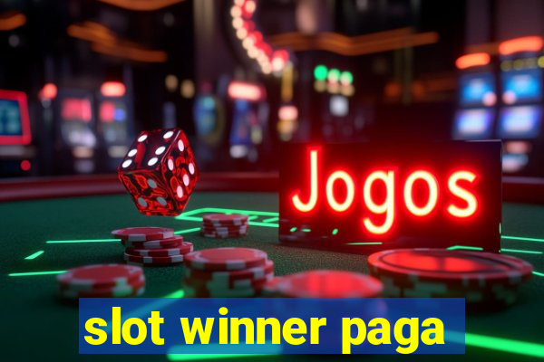 slot winner paga