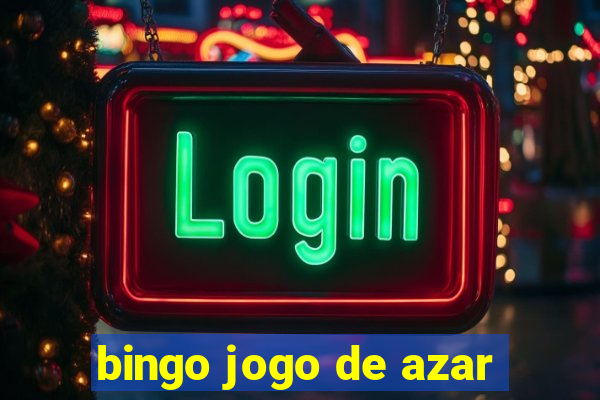 bingo jogo de azar