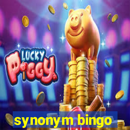 synonym bingo