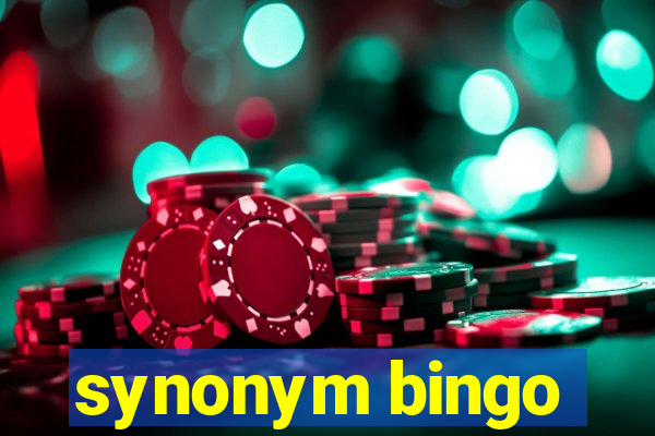 synonym bingo