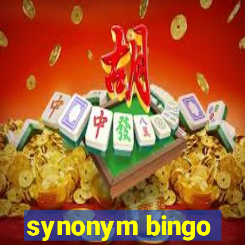 synonym bingo