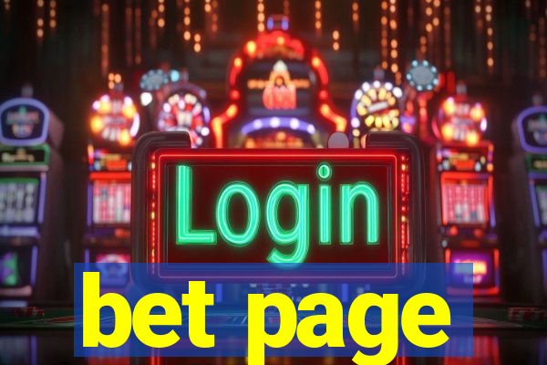 bet page