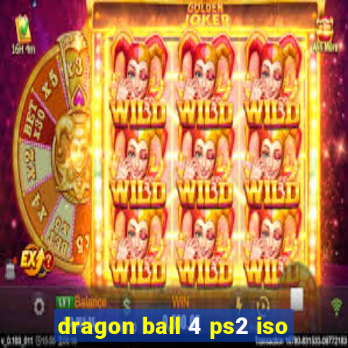 dragon ball 4 ps2 iso