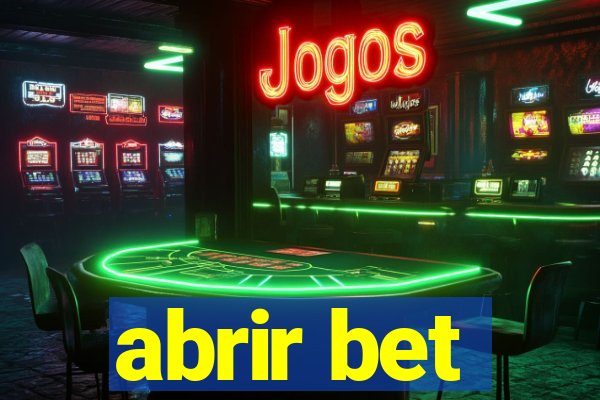 abrir bet