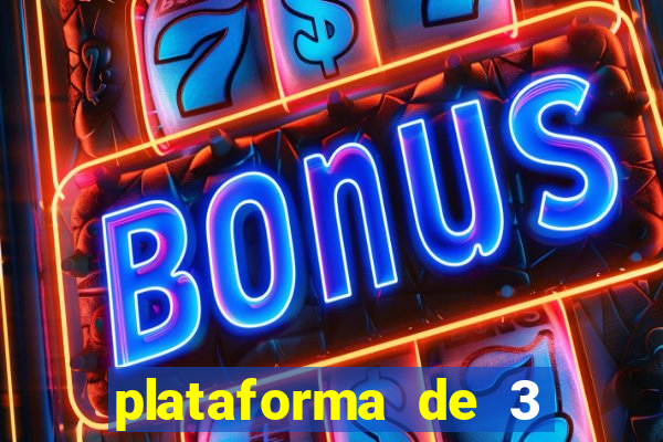 plataforma de 3 reais slots