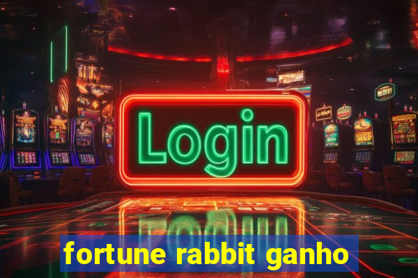 fortune rabbit ganho