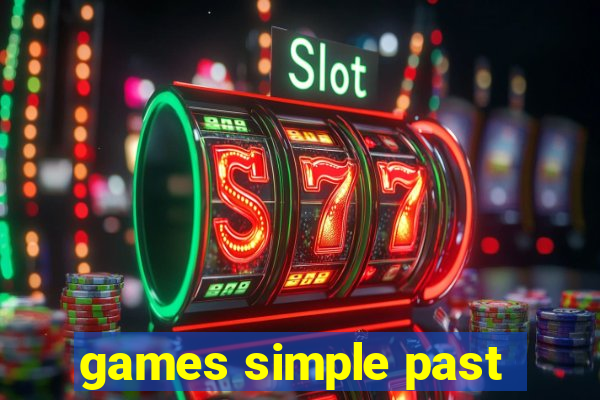 games simple past