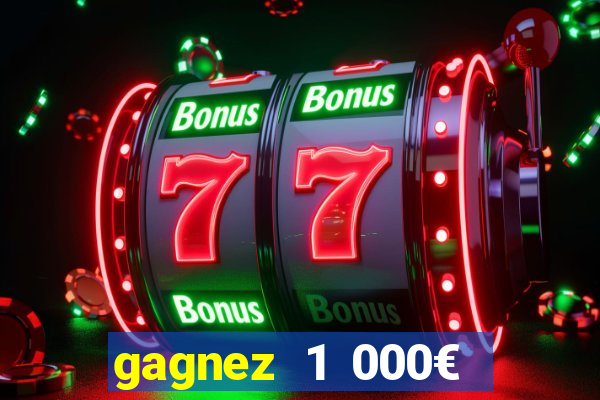 gagnez 1 000€ sur jow