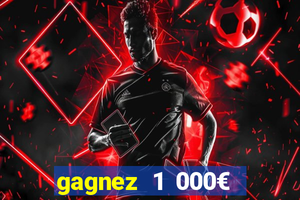 gagnez 1 000€ sur jow