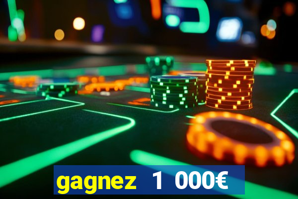 gagnez 1 000€ sur jow