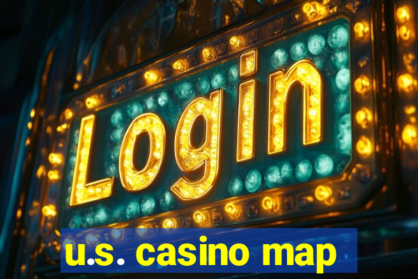 u.s. casino map