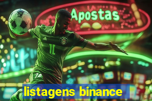 listagens binance