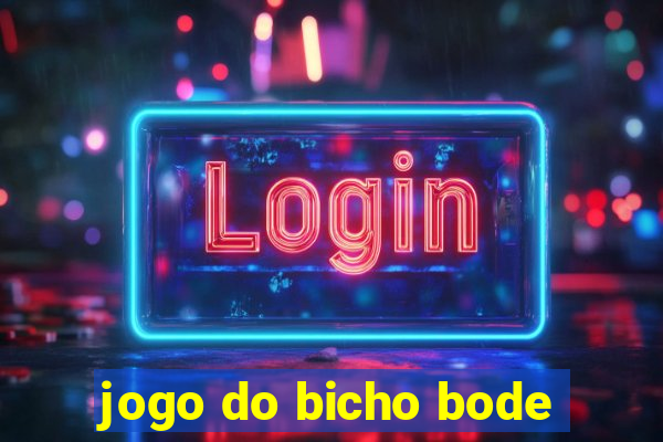 jogo do bicho bode