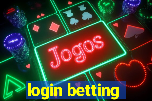 login betting