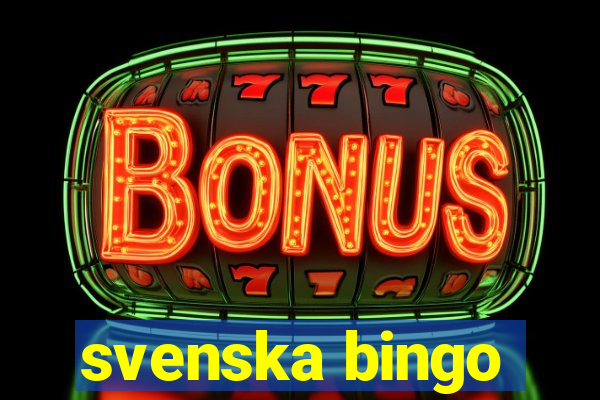 svenska bingo